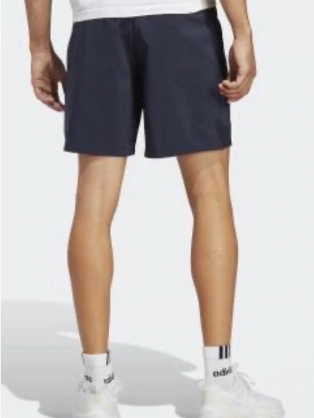 adidas Men’s AEROREADY Linear Chelsea Dual-Branded Legend Ink Shorts Size XL